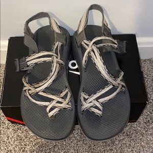 Chaco Women’s ZX/2 Classic Grey, Black, and White